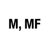 M, MF
