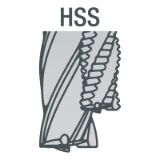 HSS-Schaft- und Langlochfräser